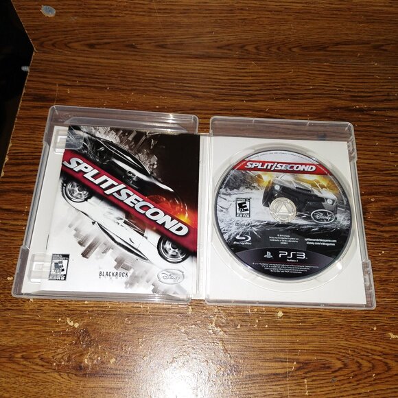 Split/Second (Sony PlayStation 3, PS3, 2010) Complete with manual and case - Picture 2 of 3